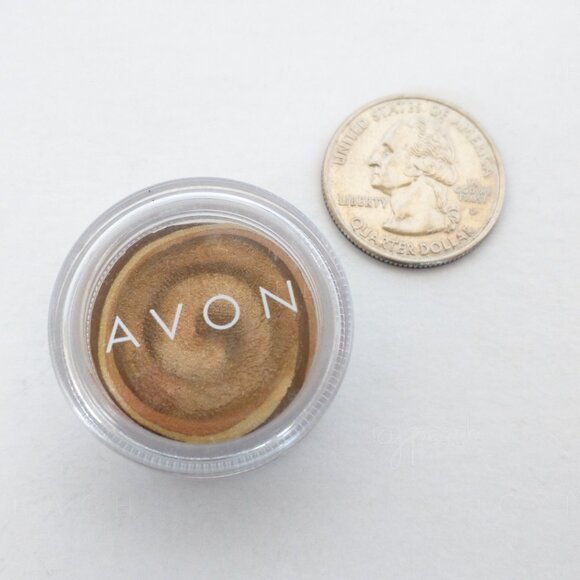 Avon Makeup Bundle Cream Eyeshadow Pebble Stone Swirled Gold and Shine Blotters - Picture 7 of 8